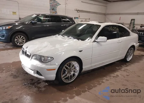 2004 BMW 330Ci из США, поврежденный, VIN WBABD53494PL10196